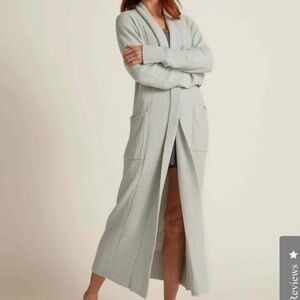 Bamboo Plush Long Cardigan S/M